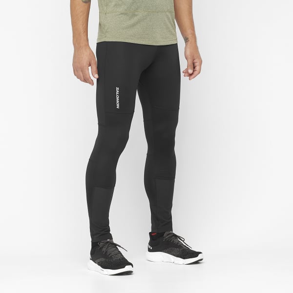 Collant running SALOMON CROSS RUN TIGHT M DEEP BLACK