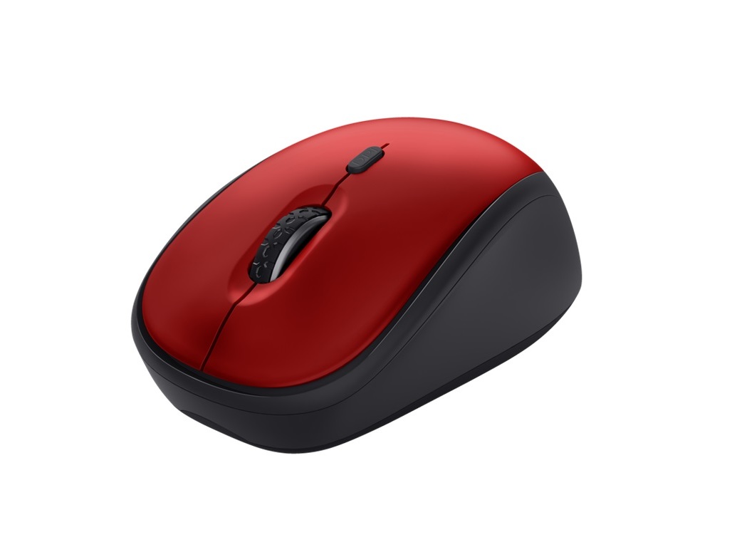 RATO WIRELESS TRUST MOUTRU24550 ECO VERMELHO