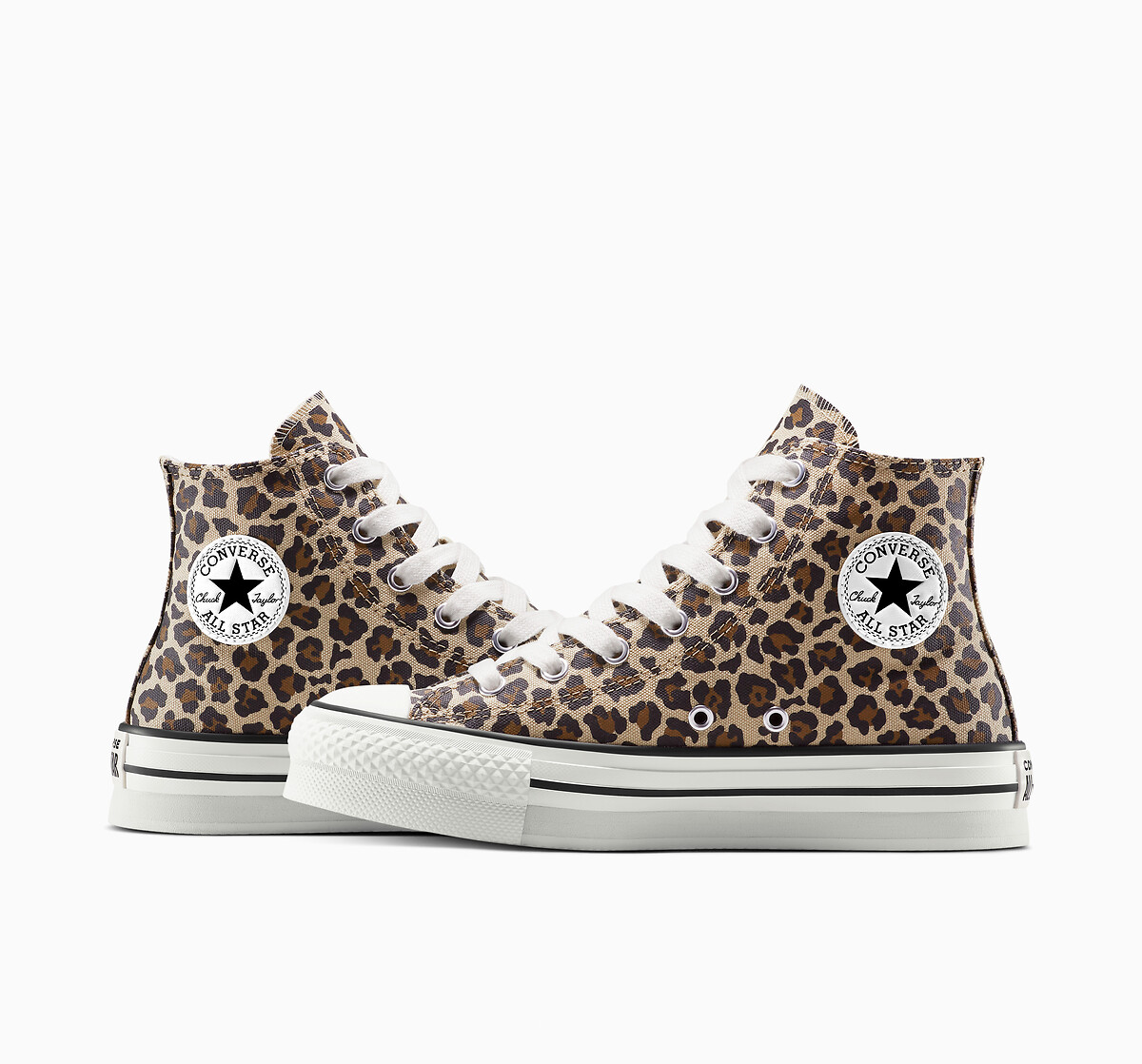 CONVERSE<br>Tênis All Star EVA Lift Back to Leopard