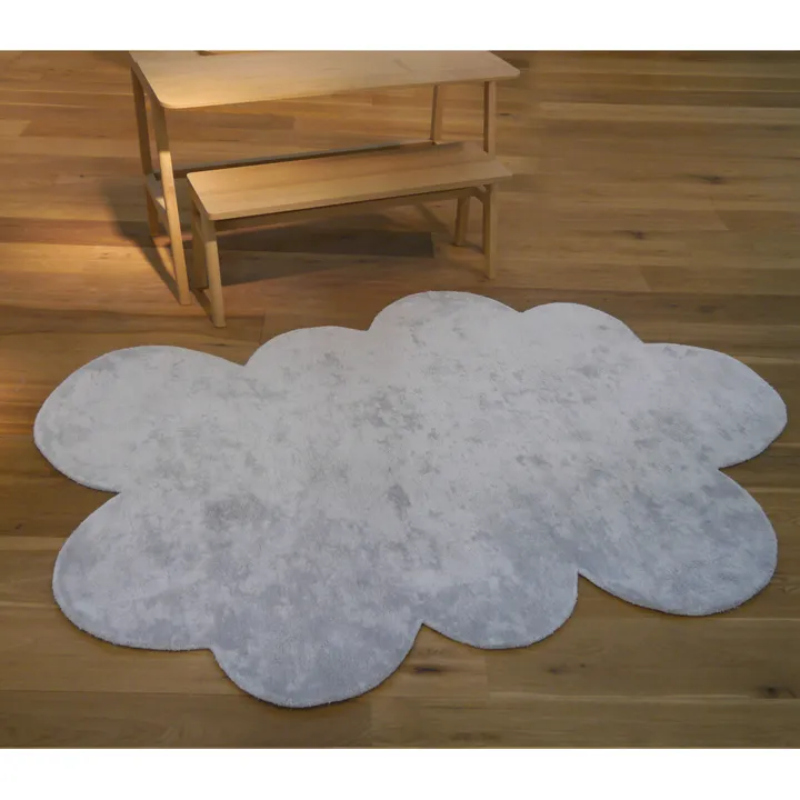 Pilepoil Tapis nuage | Gris clair