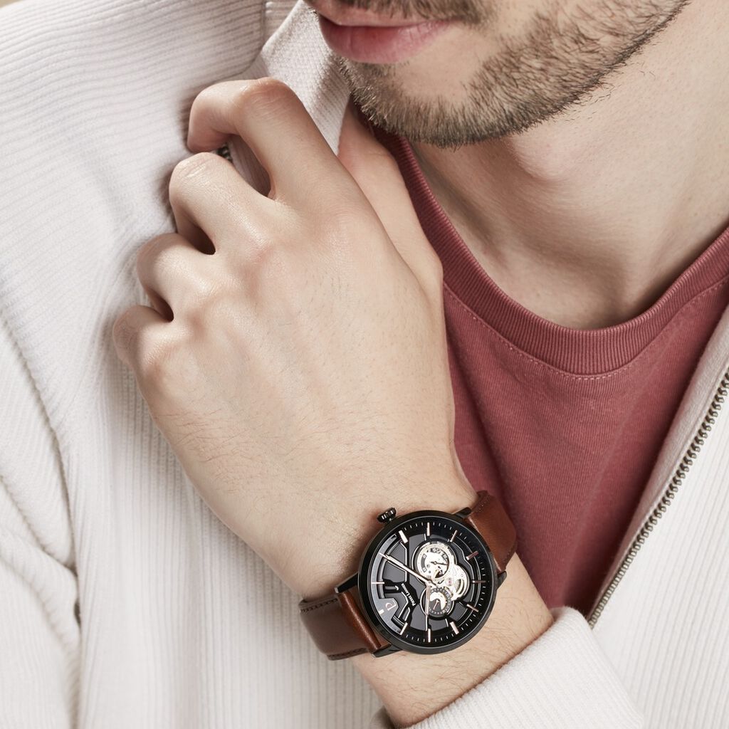 Montre Pierre Lannier Trio Noir