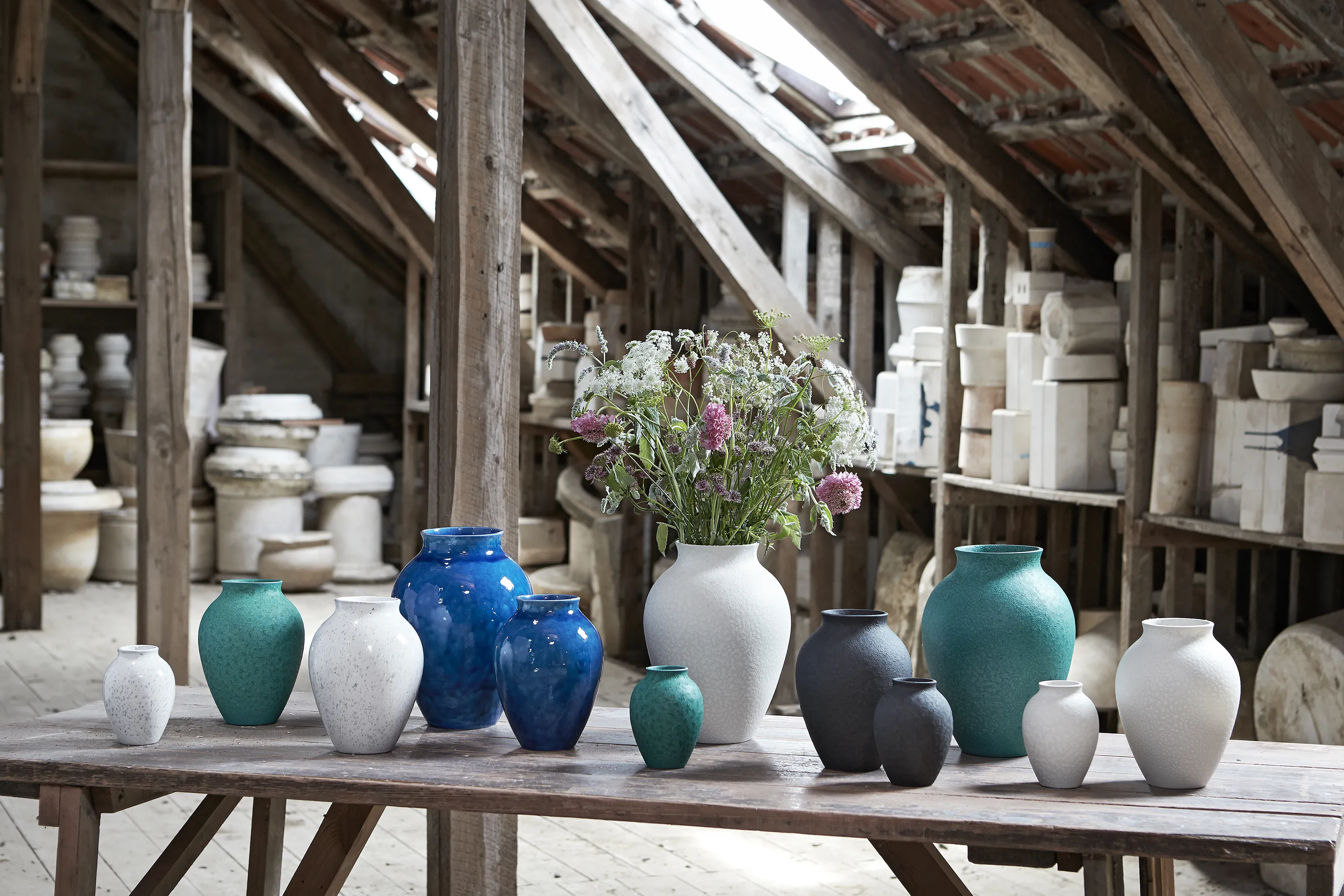 Knabstrup Keramik Vase