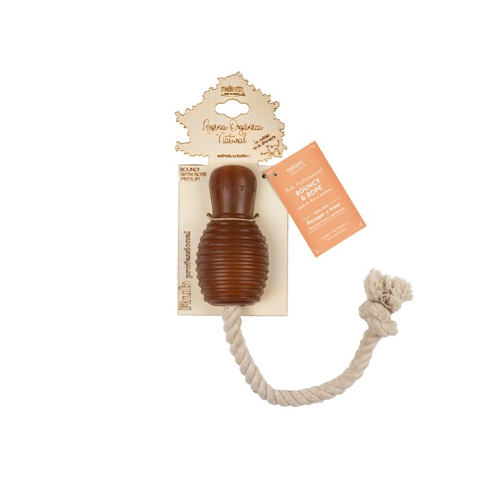 Brinquedo grande para cães Return Rub Bouncy & Rope