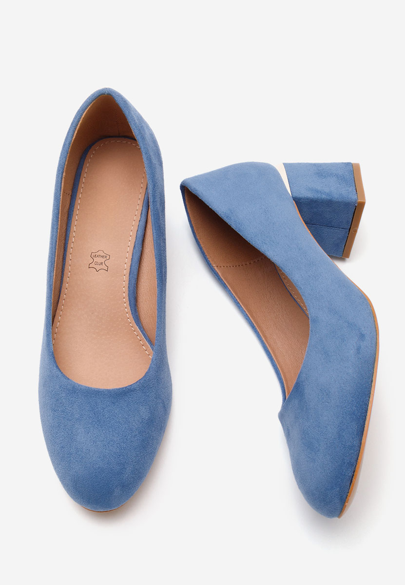 Chaussures à talon épais bleus Cabrilla V4