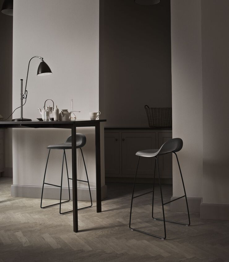 Gubi Bestlite BL1 Table Lamp Black chrome