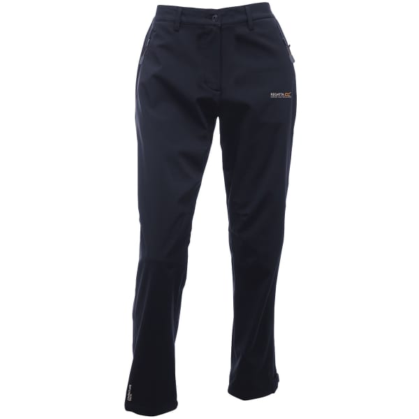 Pantalon randonnée REGATTA GEO SOFTSHELL TRS II W BLACK BLACK