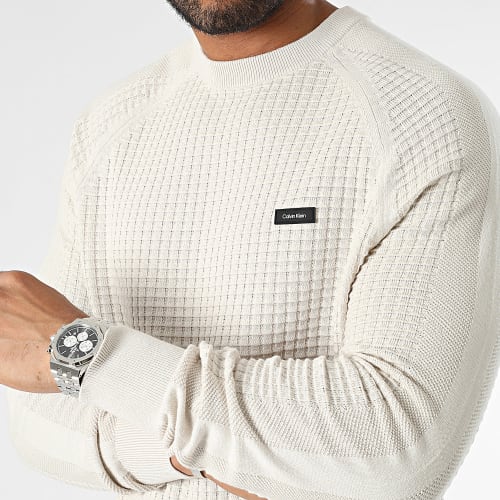 Pull Texture Mix 1476 Beige Clair