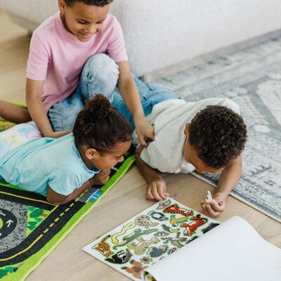 Melissa & Doug Klistremerkesetter Gjenbrukbar 6-Pack