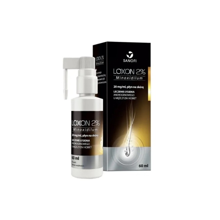 Loxon 2% Vloeistof voor de hoofdhuid Kaalheid behandeling 60 ml