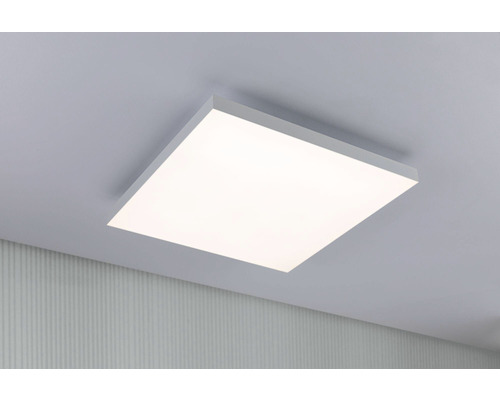 Frameloos dimbaar LED-paneel, 38,5W, 2820 lm, 2700-6500 K RGBW, 59,5 x 59,5 cm, wit, met afstandsbediening en nachtlampfunctie