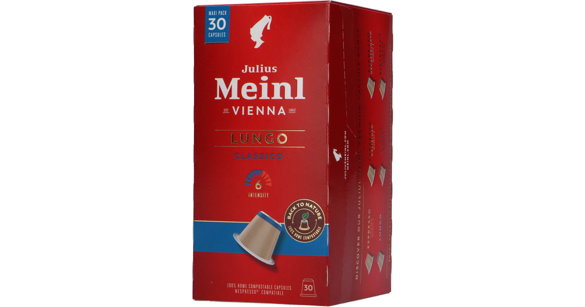 Julius Meinl NC Kapseln Lungo Classico 30 Kapseln
