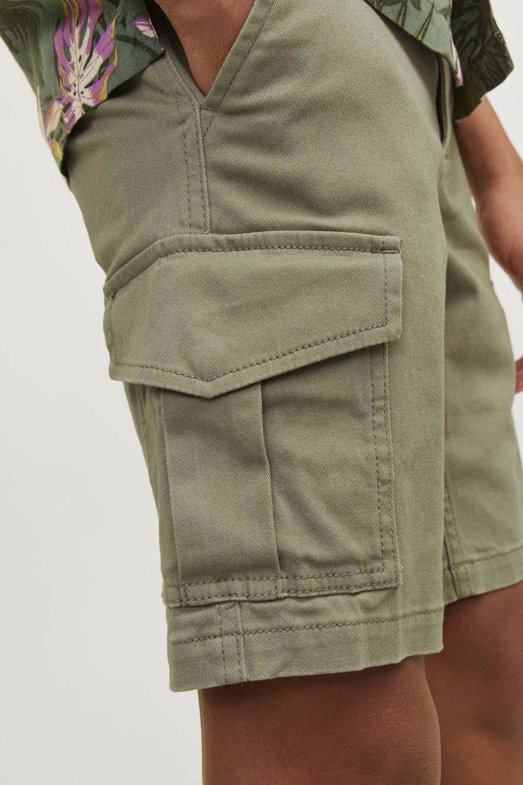 JACK & JONES cargo short JPSTJOE JJCARGO oliegroen