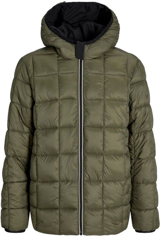 Jack & Jones - Brook Reversible - Overgangsjas - Junior - Met Capuchon - Lange Mouwen