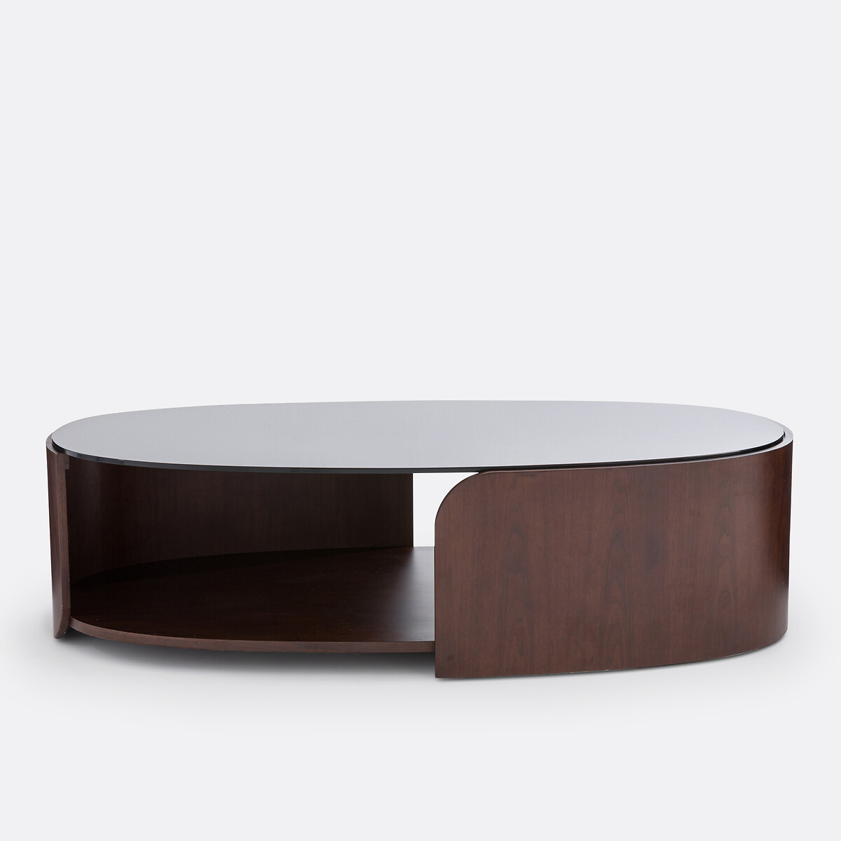 LA REDOUTE INTERIEURS<br>Mesa de centro com tampo de vidro temperado Spinella