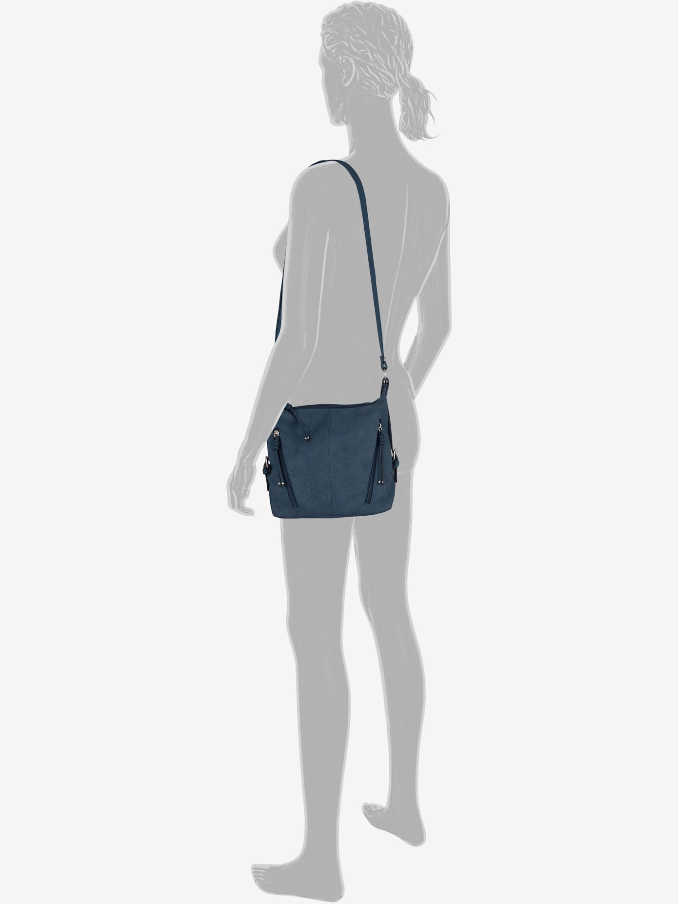 Sac en bandoulière synthétique facile à entretenir