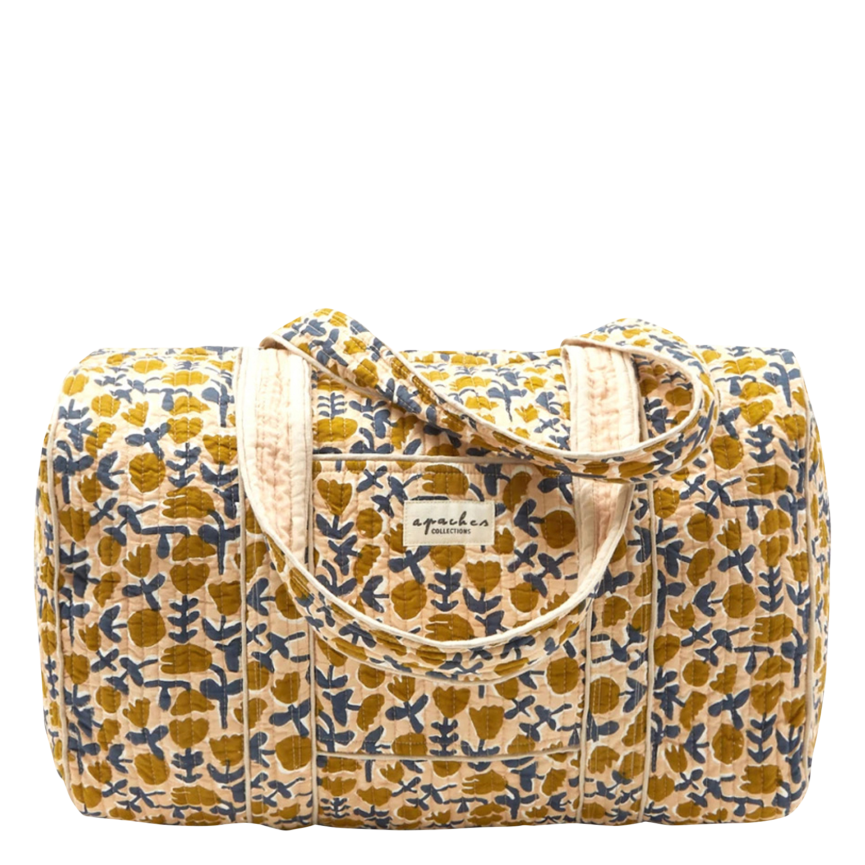 BUDDHA - Sac floral en coton | Beige