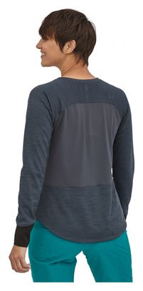 Maillot Manches Longues Patagonia L/S Dirt Craft Bleu Femme