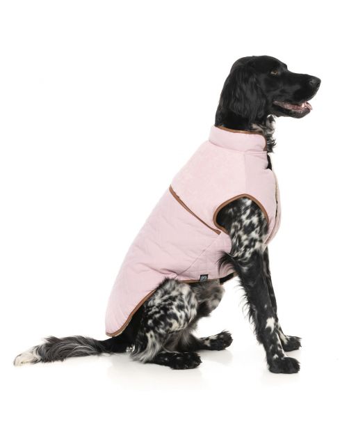 Fuzzyard Ivanhoe Jacket Roze - Hondenkleding