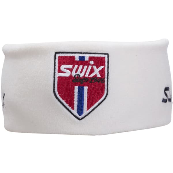 Bandeau ski de fond SWIX FRESCO HEADBAND JR SNOW WHITE