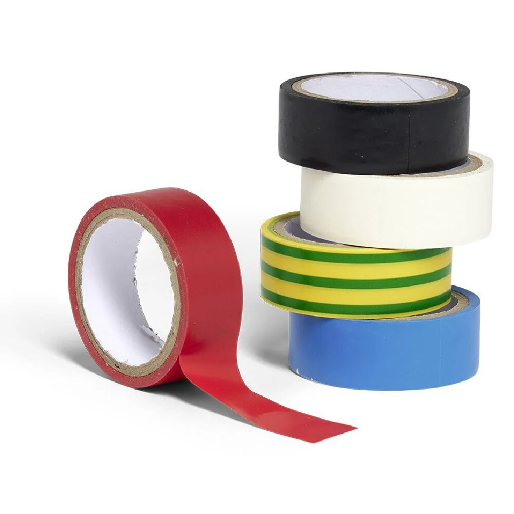 Lot de 5 rouleaux ruban adhésif isolation électrique 4m