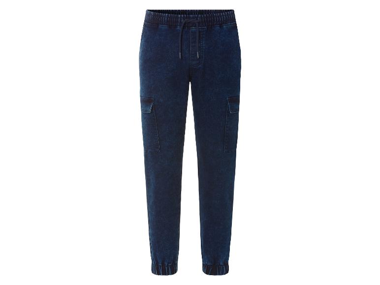 Heren denim joggers