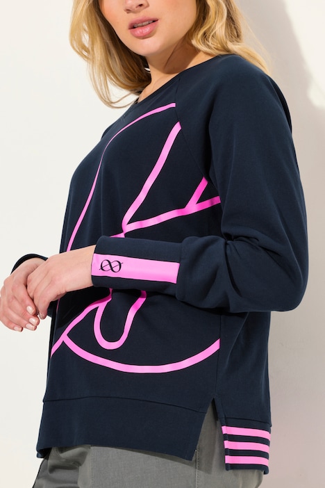 Sweatshirt, Langram, Rundhals, OEKO-TEX Made in Green