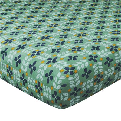 Linge de lit grandes fleurs tropicales - BECQUET CRÉATION