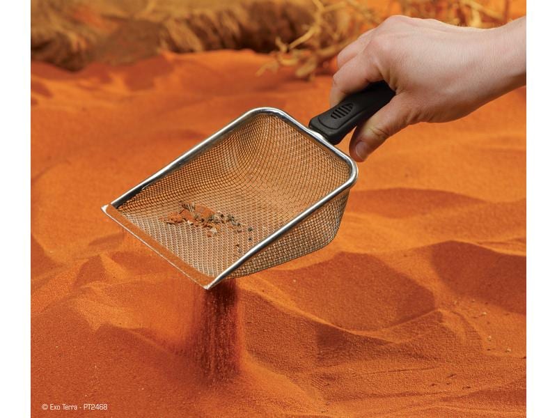 Exo Terra Terrariumschaufel Scoop Metallschaufel für Reptilienkot