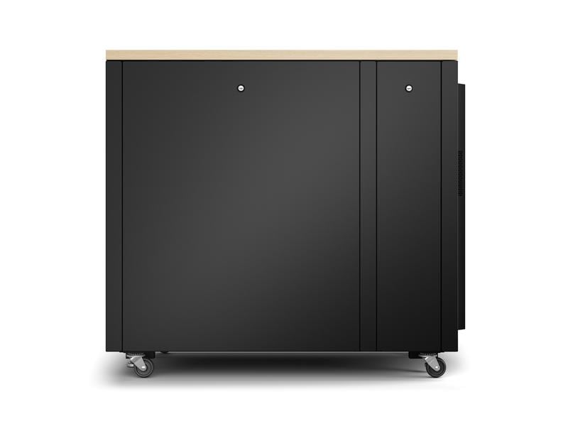 APC Netzwerkschrank NetShelter CX AR4017IA Soundproof 17HE APC NetShelter Soundproof Serverschrank, 17HE, 230V, 1000H x 750W x 1134D mm, Ahorn