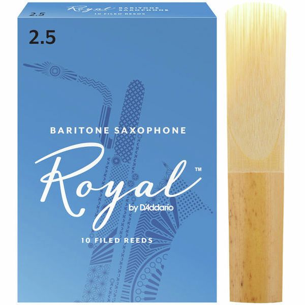 Daddario Woodwinds Royal Baritone Sax 2,5