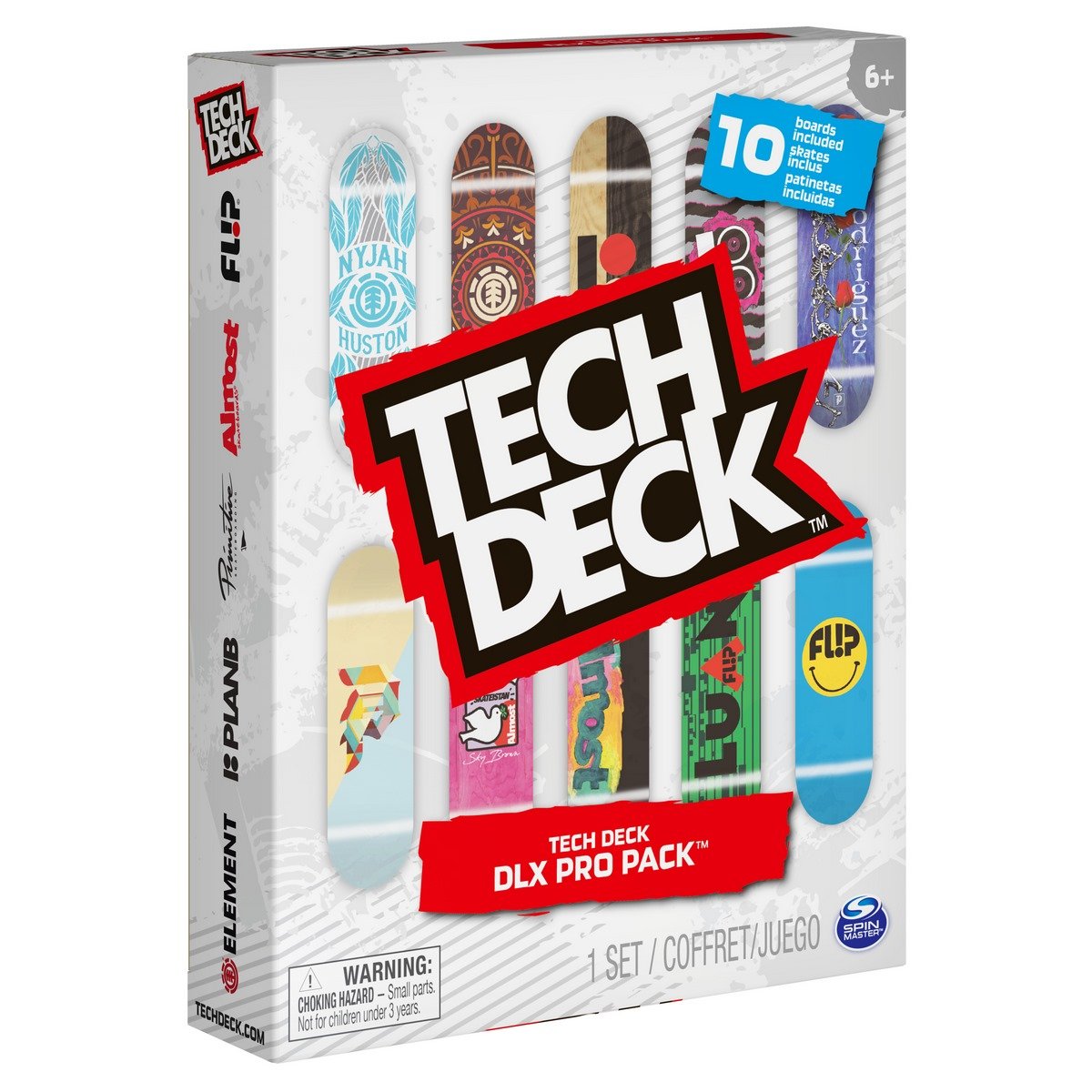 Pack de 10 finger skates Tech Deck