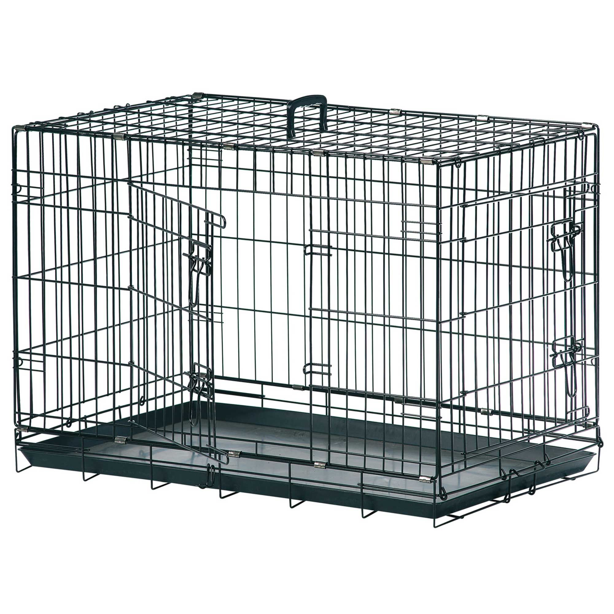Hunde Drahtbox - Transportbox aus Metall - langlebig solide und pflegeleicht