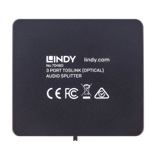 Lindy 3 Port TosLink Splitter