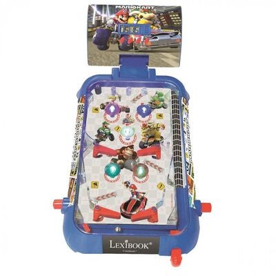 Nintendo Mario Kart Flipperspill Elektronisk med Lys og Lyd