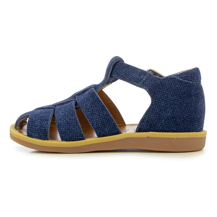Pom d'Api Sandales Poppy Daddy | Denim