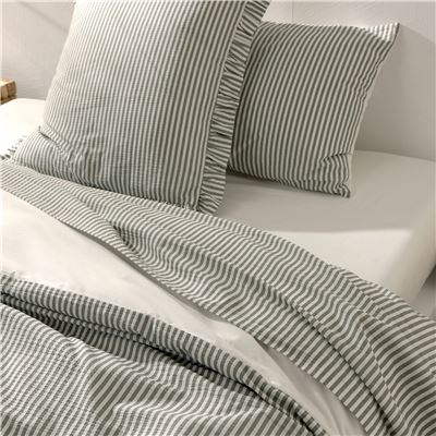 Linge de lit seersucker