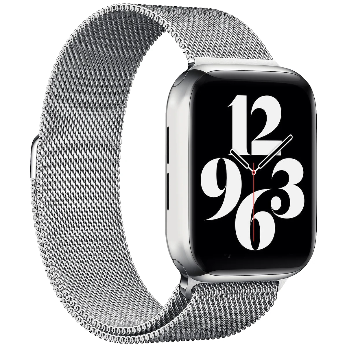 Puro Apple Watch 42-49mm Milanese reim (sølv)
