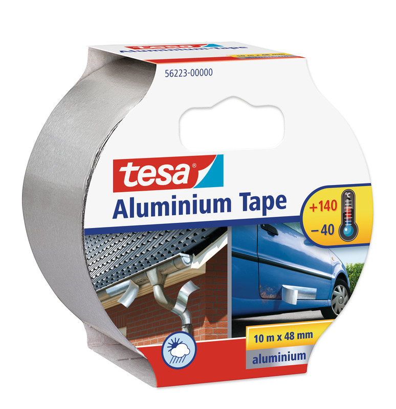 Tesa Aluminiumband, 50 mm x 10 m