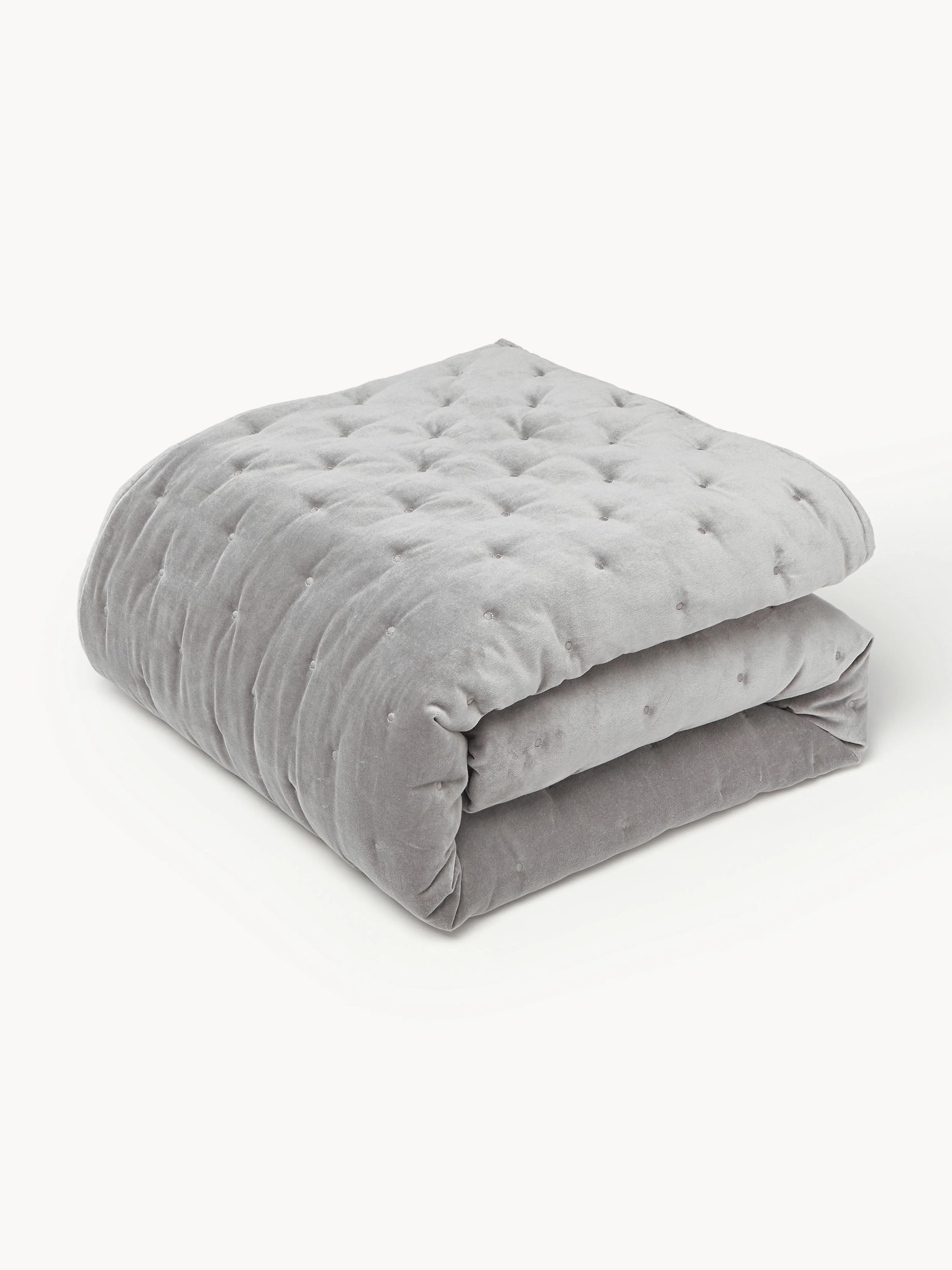 Gewatteerde bedsprei Cheryl van fluweel