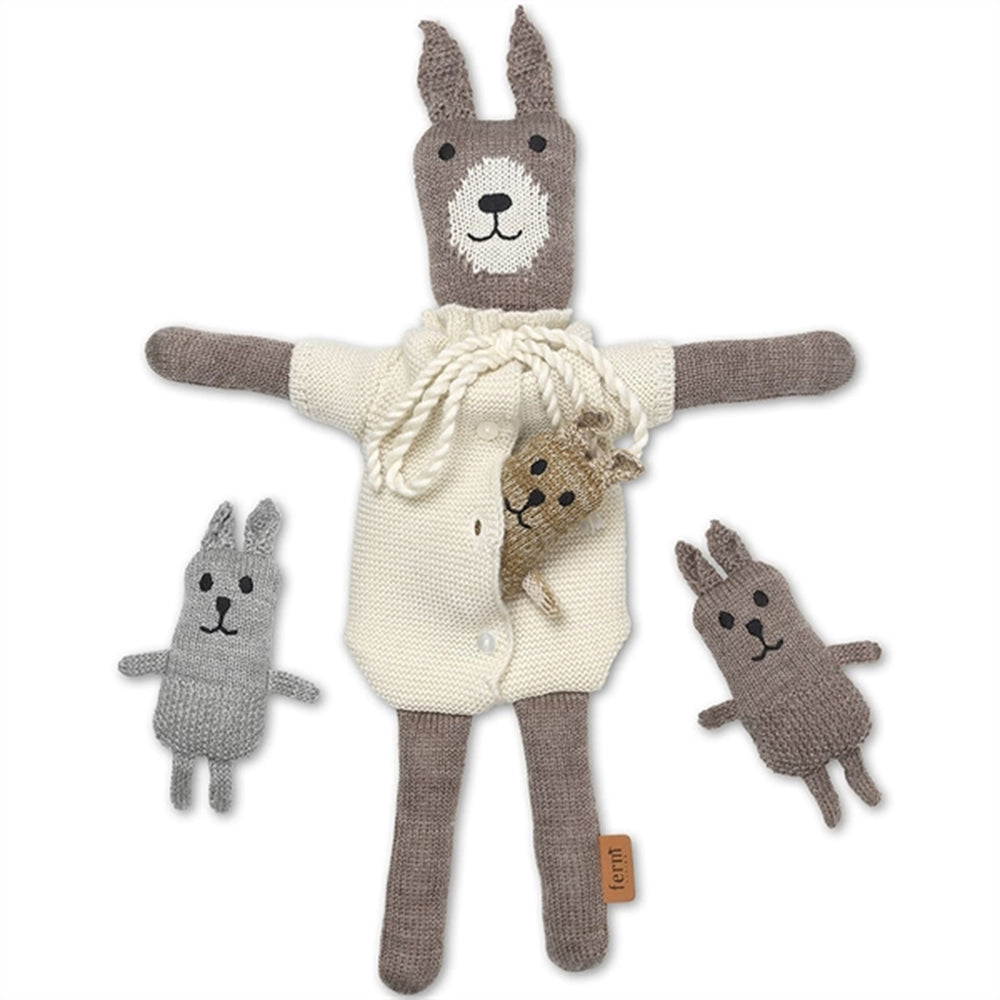 Lee Merino Kanin Familie Sugar Kelp Melange/Off-white