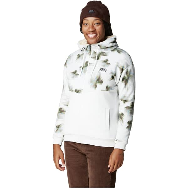 Sweatshirt PICTURE BASEMENT PLUSH ZIP HOODIE W PEARL GRAY