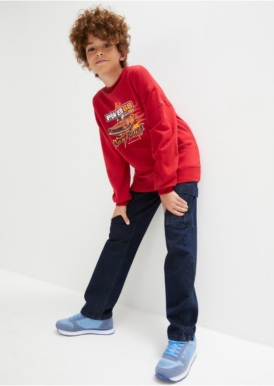 Sweat-shirt garçon oversized