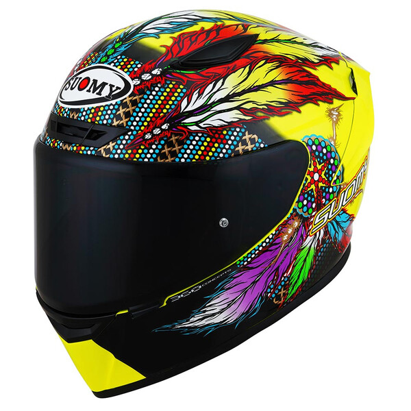 Suomy - Casque Track-1 404 Multicolore / Jaune