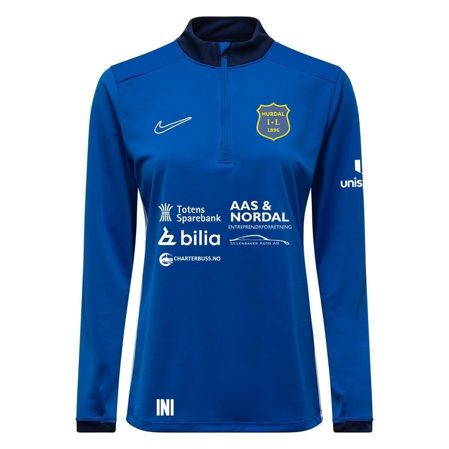 Hurdal IL Nike Maillot d'Entraînement Academy 25 - Bleu/Bleu Marine/Blanc Femme