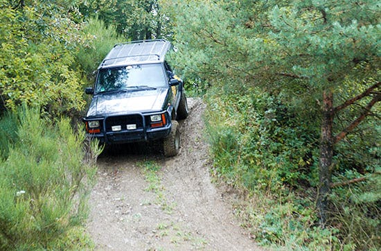 Geländewagen fahren Nürburg - Offroad-Parcours