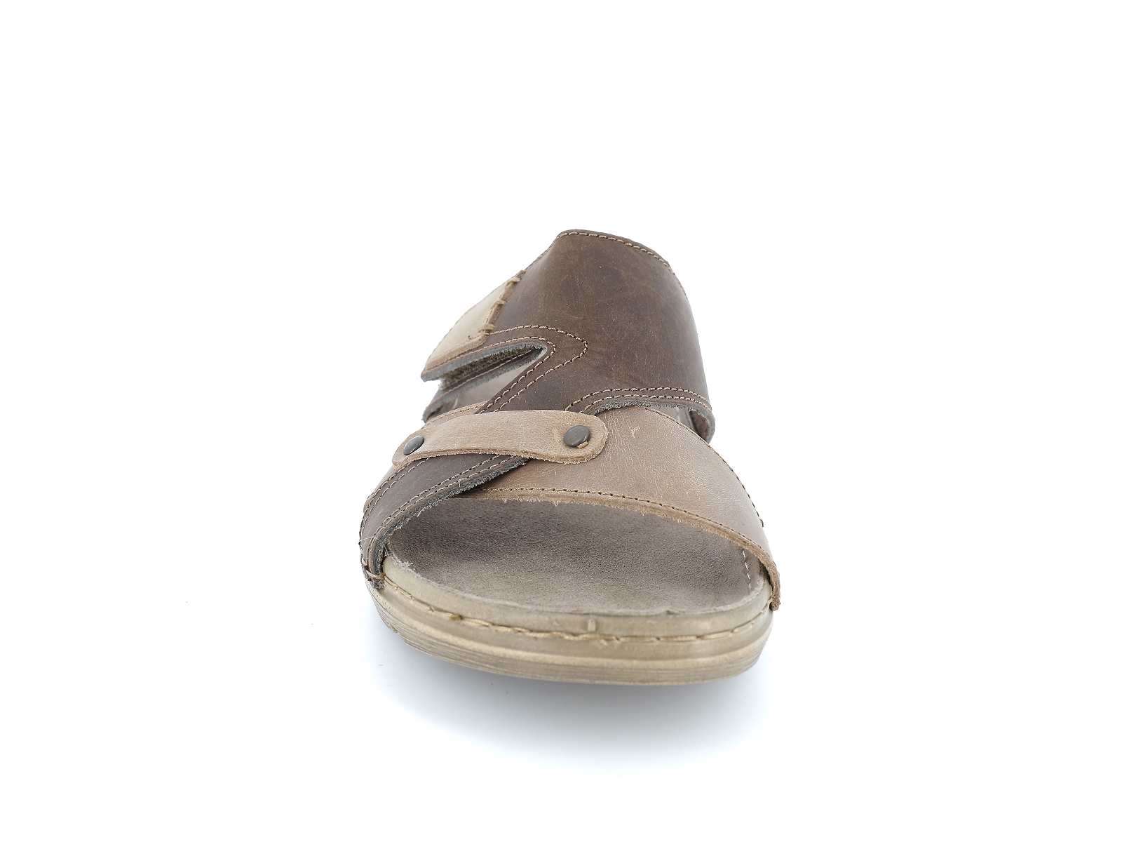 P brand-8023 Synthétique Marron Foncé