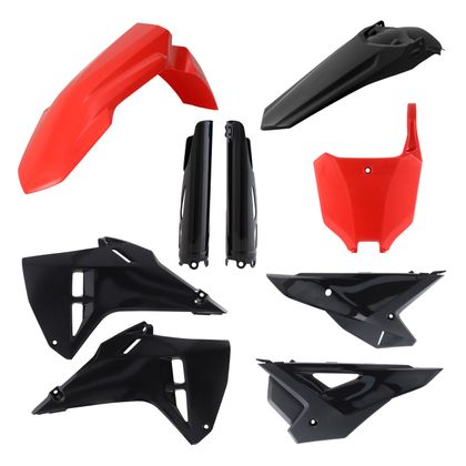 Kit plastiques Acerbis Full - Rouge / Noir