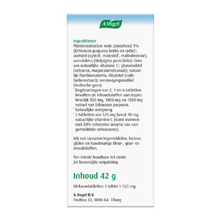 A.Vogel Echinaforce Junior met Vitamine C Kauwtabletten 80ST
