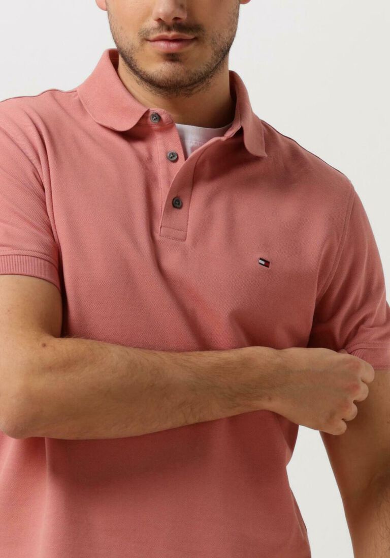 TOMMY HILFIGER perzik tommy hilfiger polo 1985 slim polo