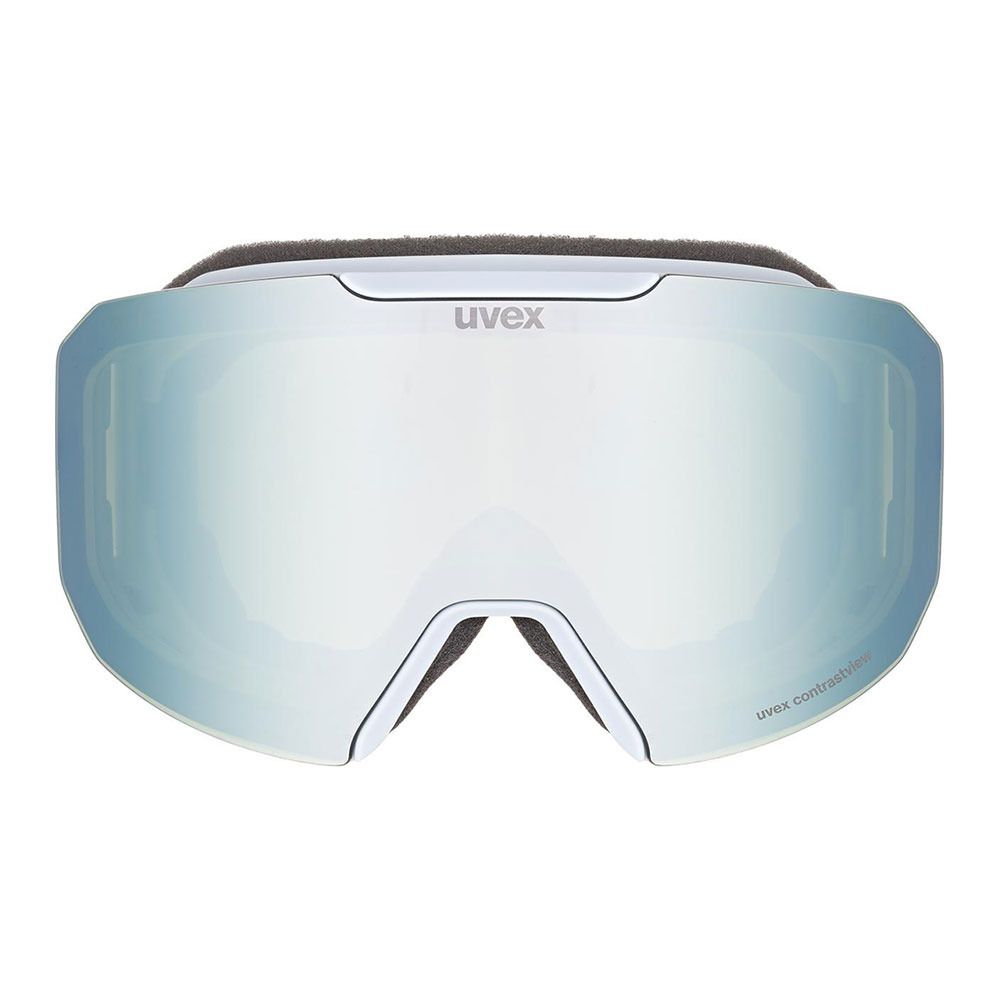 Uvex EVIDNT ATTRACT - Masque ski + écran supplémentaire sapphire/mirror sapphire